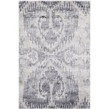 Safavieh 10 x 14 ft. Tibetan Hand Knotted Rectangle Rug, Lavander TB950A-10